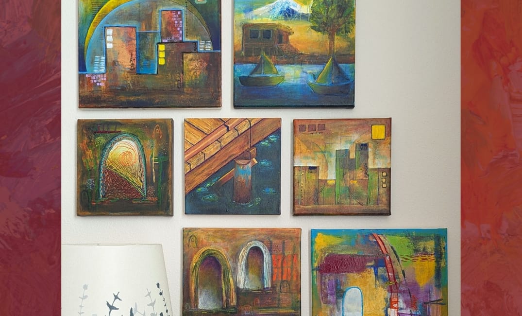 One of The Ways Through — Painting, Writing, & Showing Up