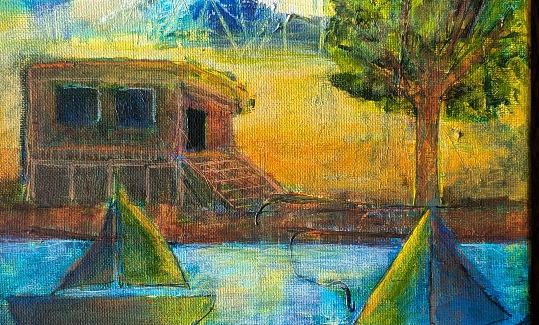 A Moment's Peace, 10"x 10" $100