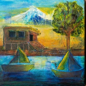 Image of: A Moment's Peace, 10"x 10" $100